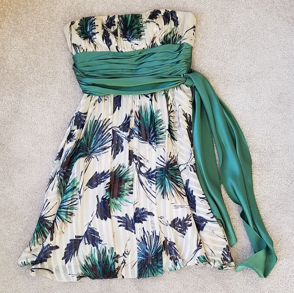 BCBGMaxazria Strapless Dress